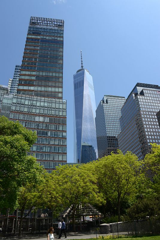 24-07 Riverhouse, World Trade Center, Brookfield Place From Nelson A Rockefeller Park In New York Financial District